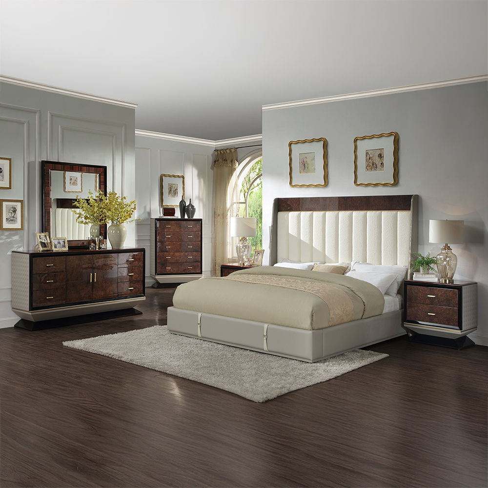 Jamonica - Nightstand With 2 Drawers - Dark Brown