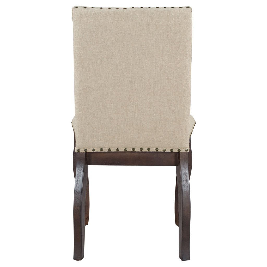 Upholstered Dining Chairs With Nailhead (Set of 2)