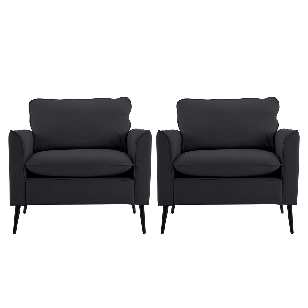 Nordic Retro Light Luxury Upholstered Sofa Chair
