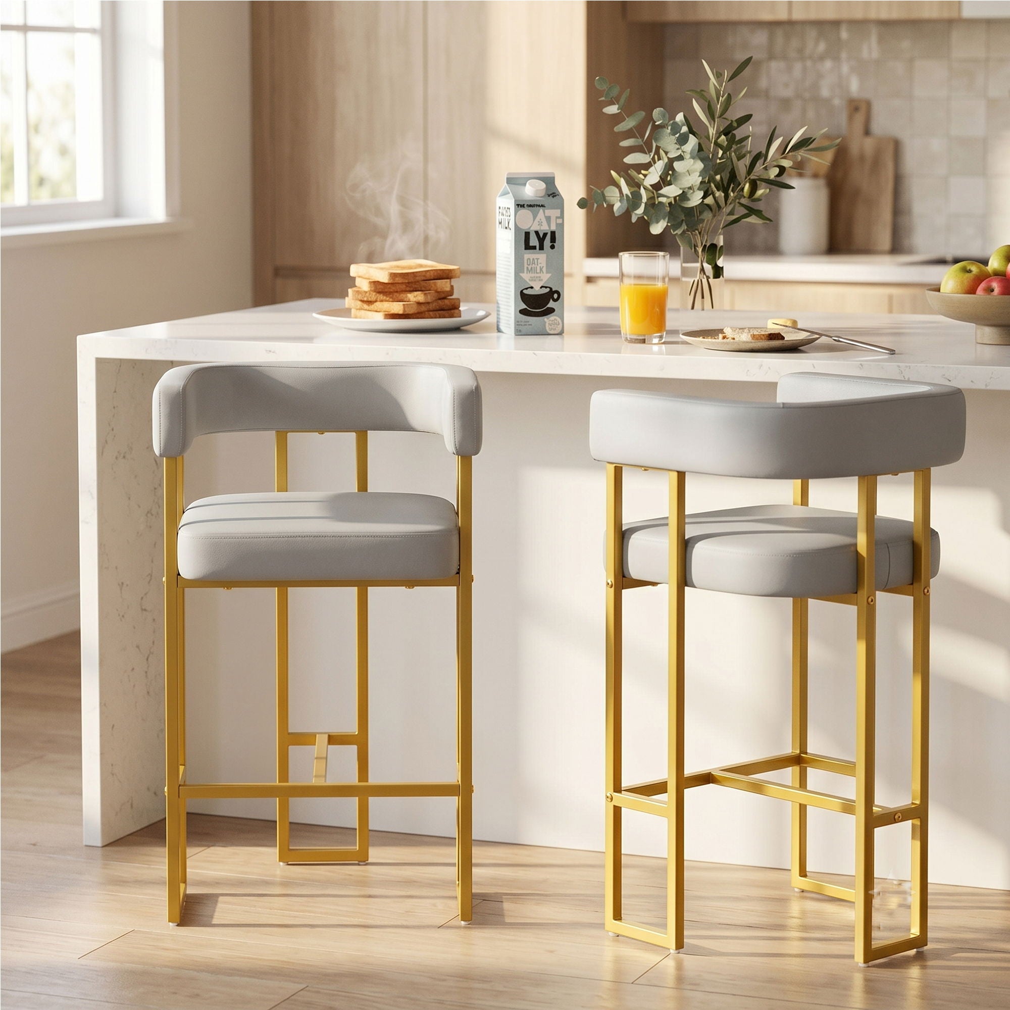 Modern Counter Height Bar Stools With U - Shaped