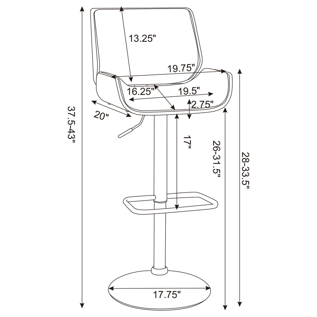 Adjustable Bar Stool