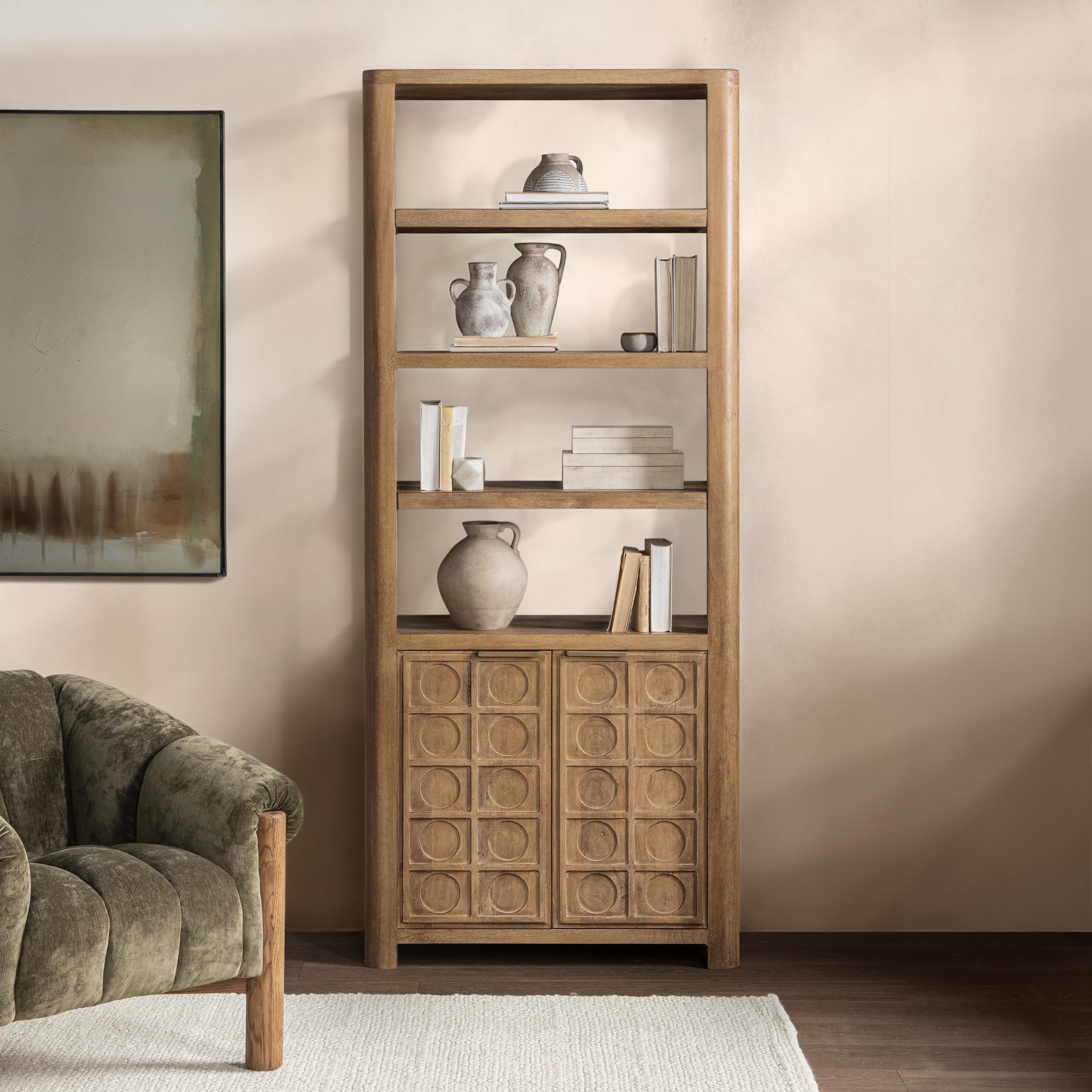 Cleveland - Bookcase - Sandy Taupe