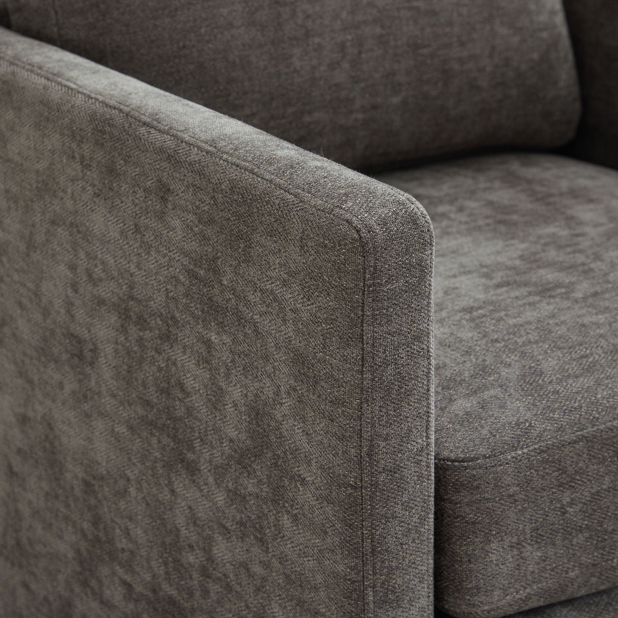 Square Upholstered Swivel Accent Chair