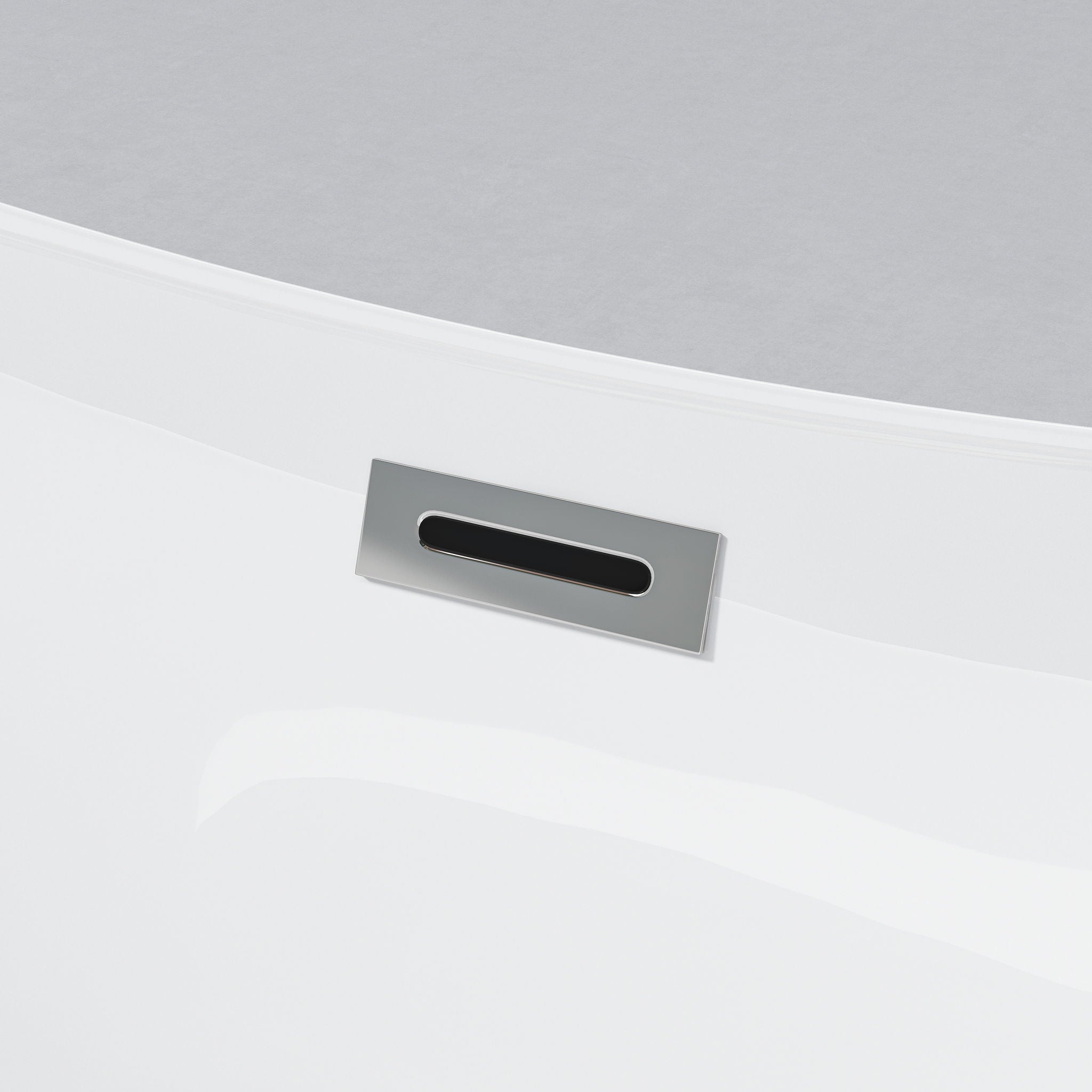 Freestanding Tub With Overflow And Pop Up Drain, Ergonomic Design