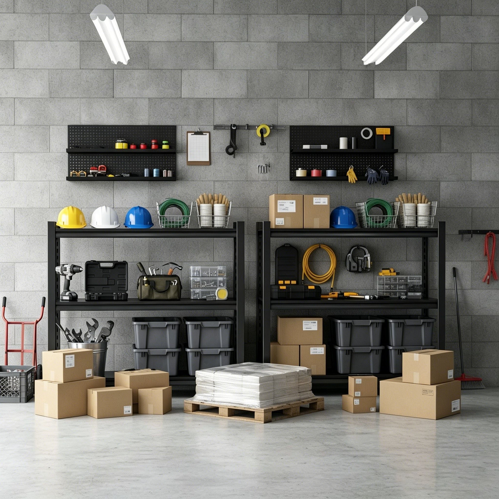 Adjustable Height Storage Shelving Units