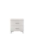 Casilda - Nightstand With Dovetail Drawers - White