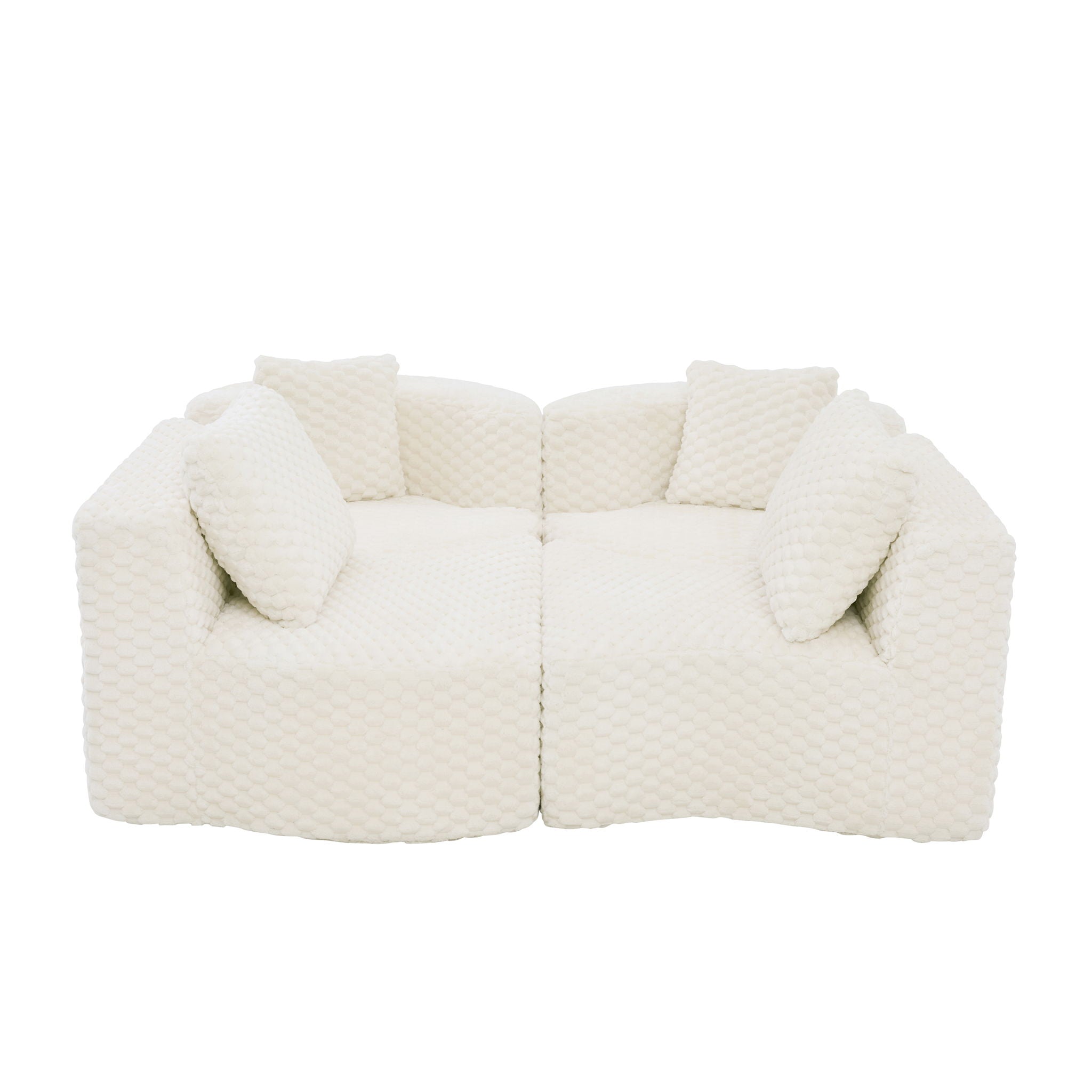 Modular Sectional Sofa With Free Combination Design