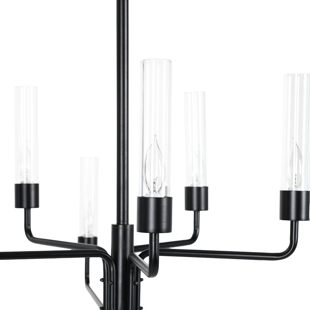 Madeline - Chandelier - Matte Black