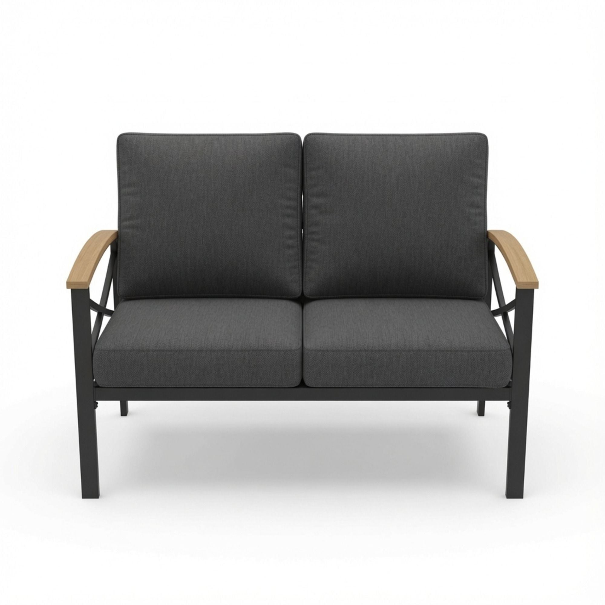 Outdoor Loveseat With Washable Cushions