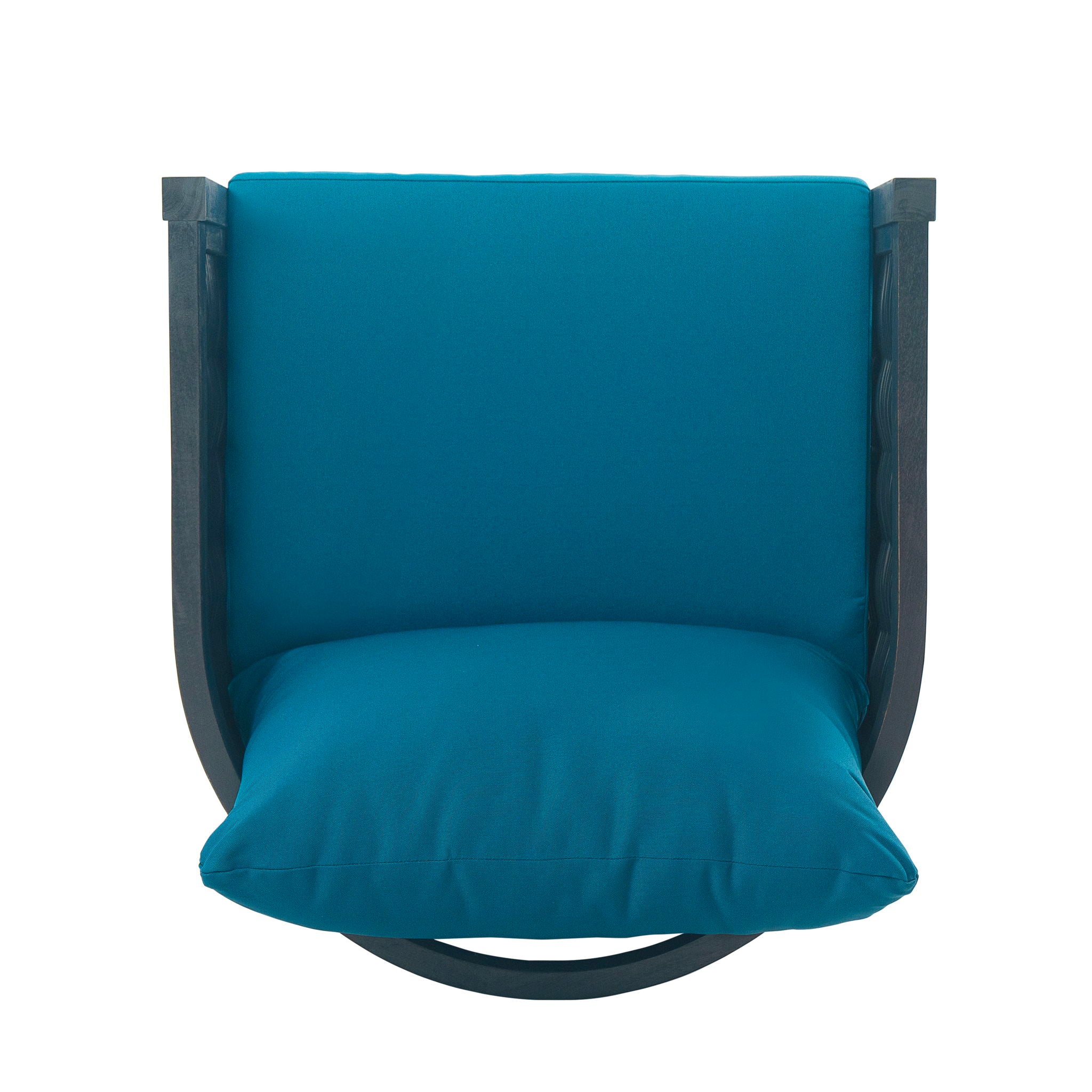 Outdoor Acacia Wood Club Chairs With Cushions