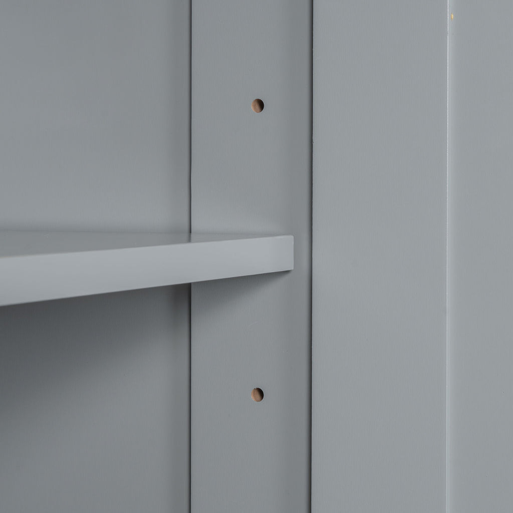 Tall Bathroom Cabinet With Tilt-Out Laundry Basket And Upper Storage