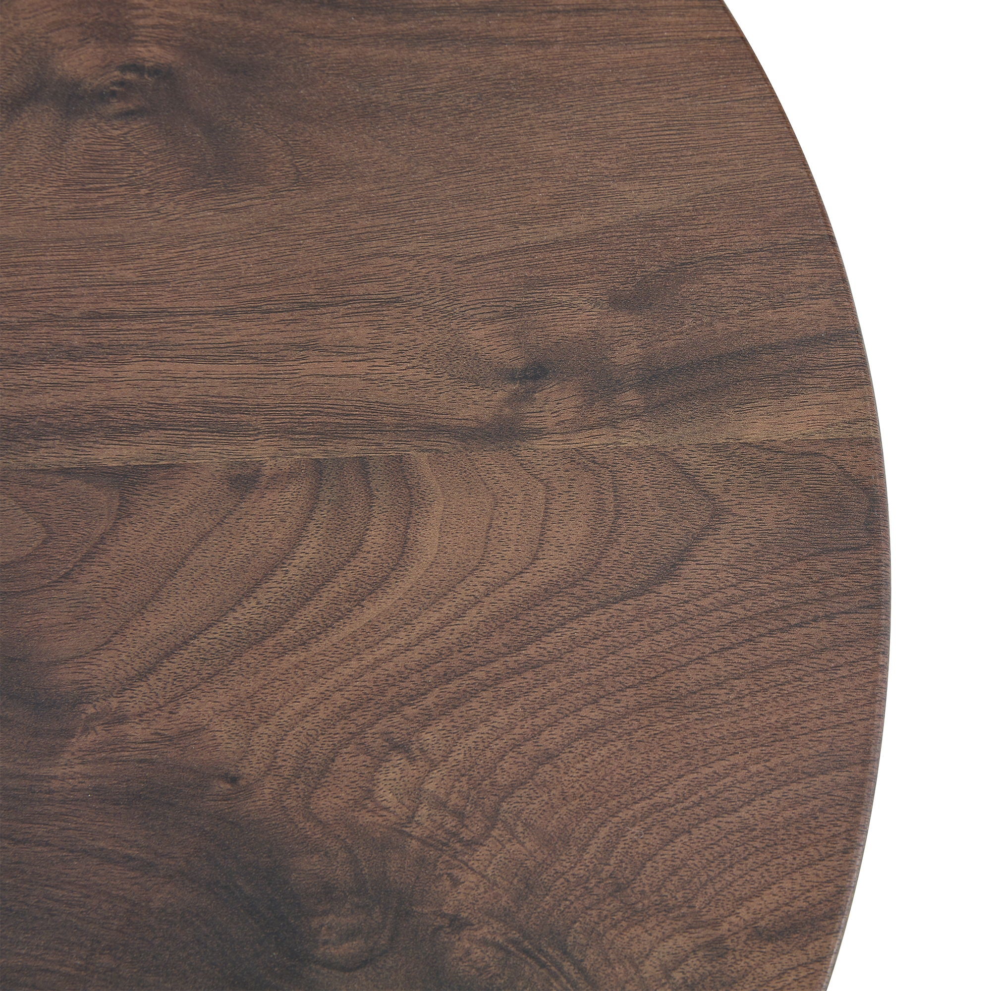 Circular Coffee Table With Adjustable Feet