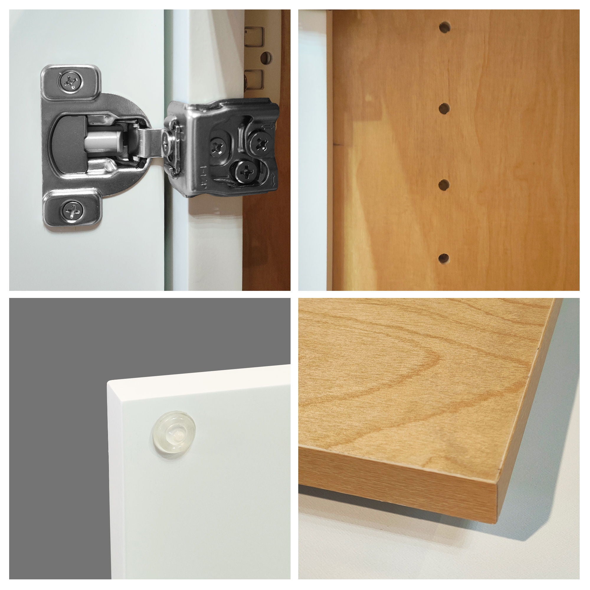 Shaker Wall Cabinet With Soft Close Hinges, Adjustable Shelves, Double Door