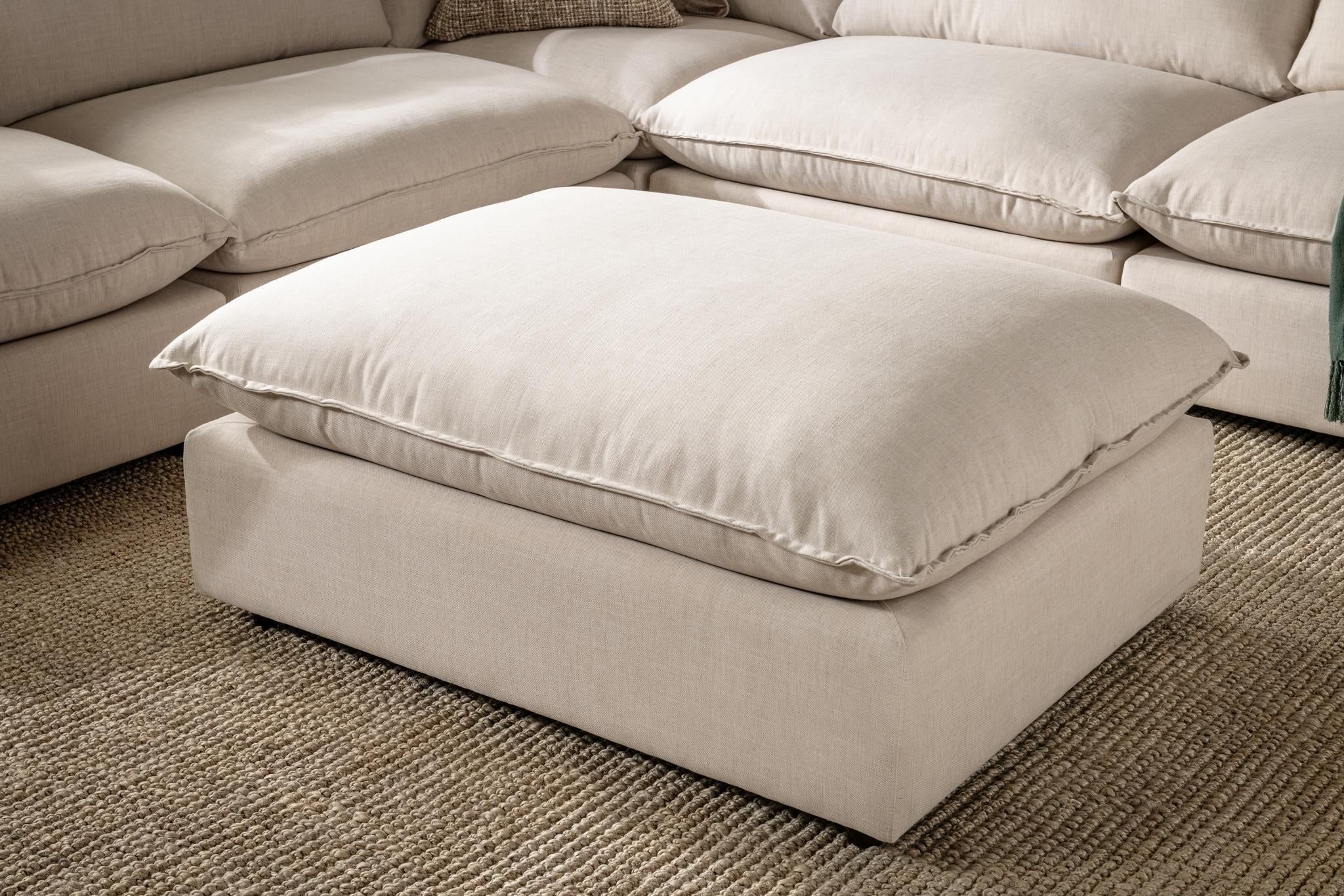 Caplan - 6 Piece Modular Sectional With Ottoman