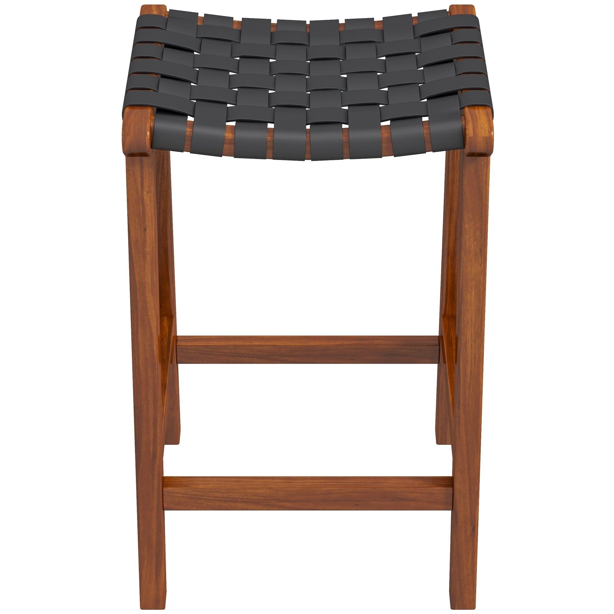 James - Mid-Century Modern Genuine Counter Stool