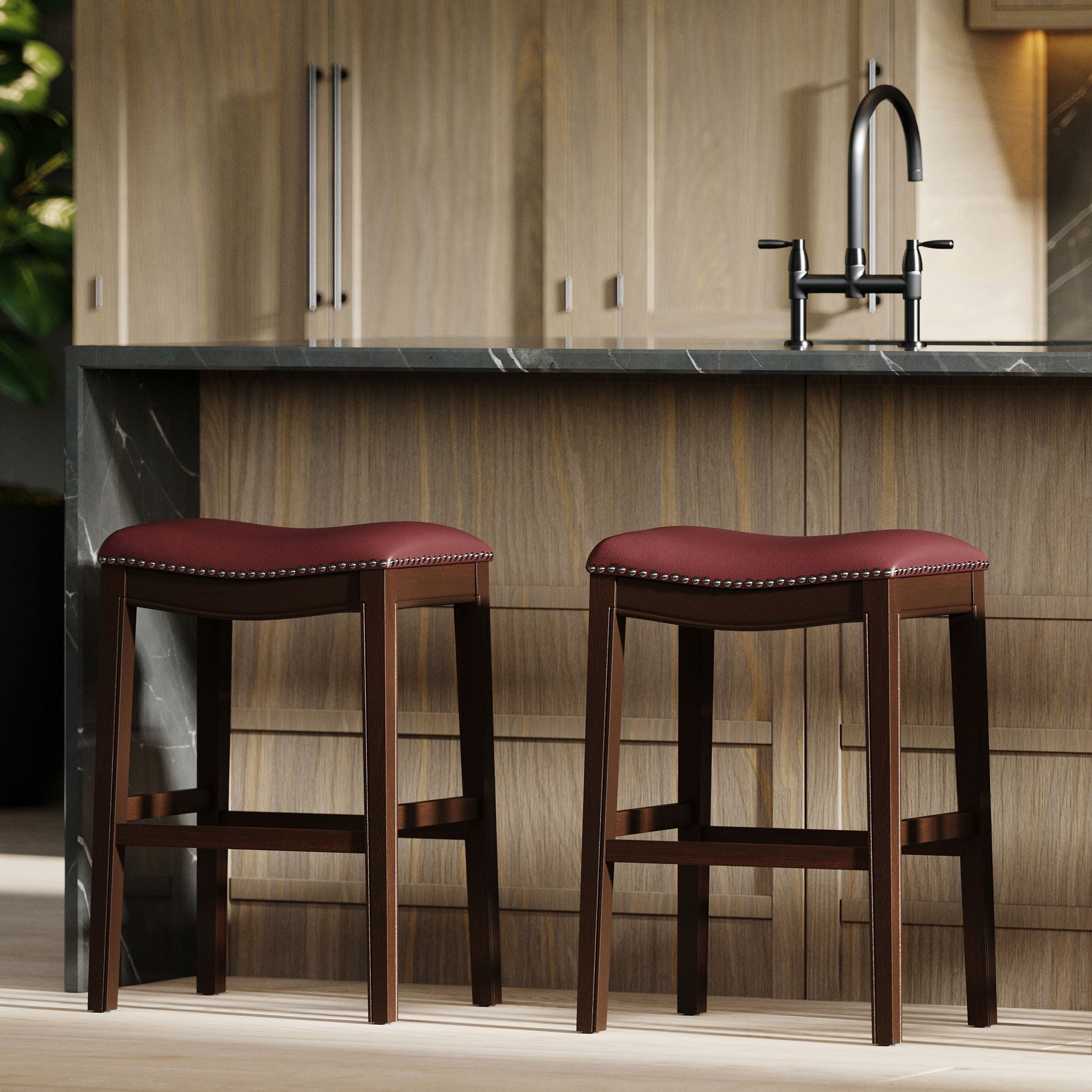 Modern Stool & Nail Head Detailing