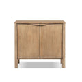 Nolan - 2 Door Accent Cabinet - Antique Brown