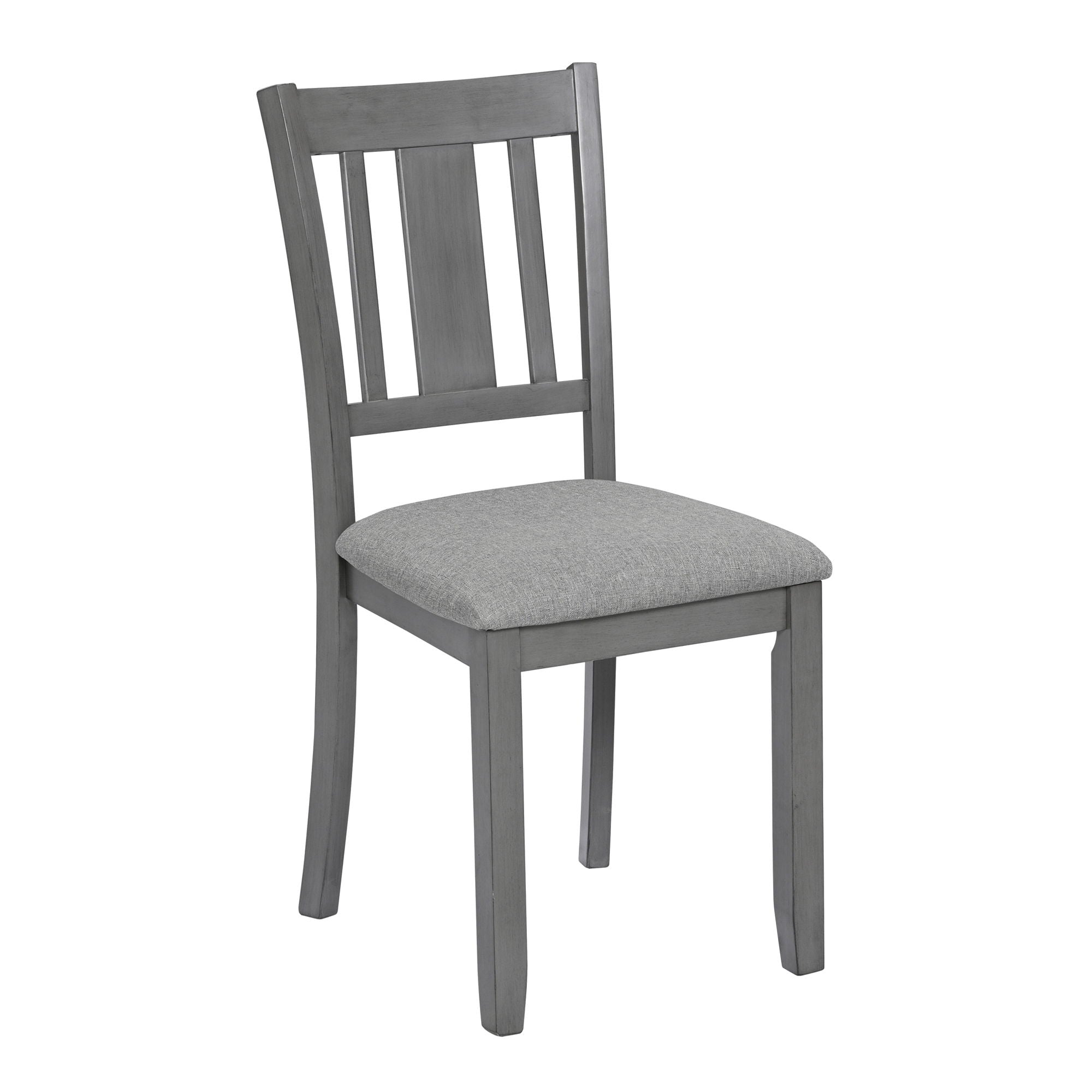 Kitchen Dining Set, Rectangular Dining Table With Upholstered Chairs