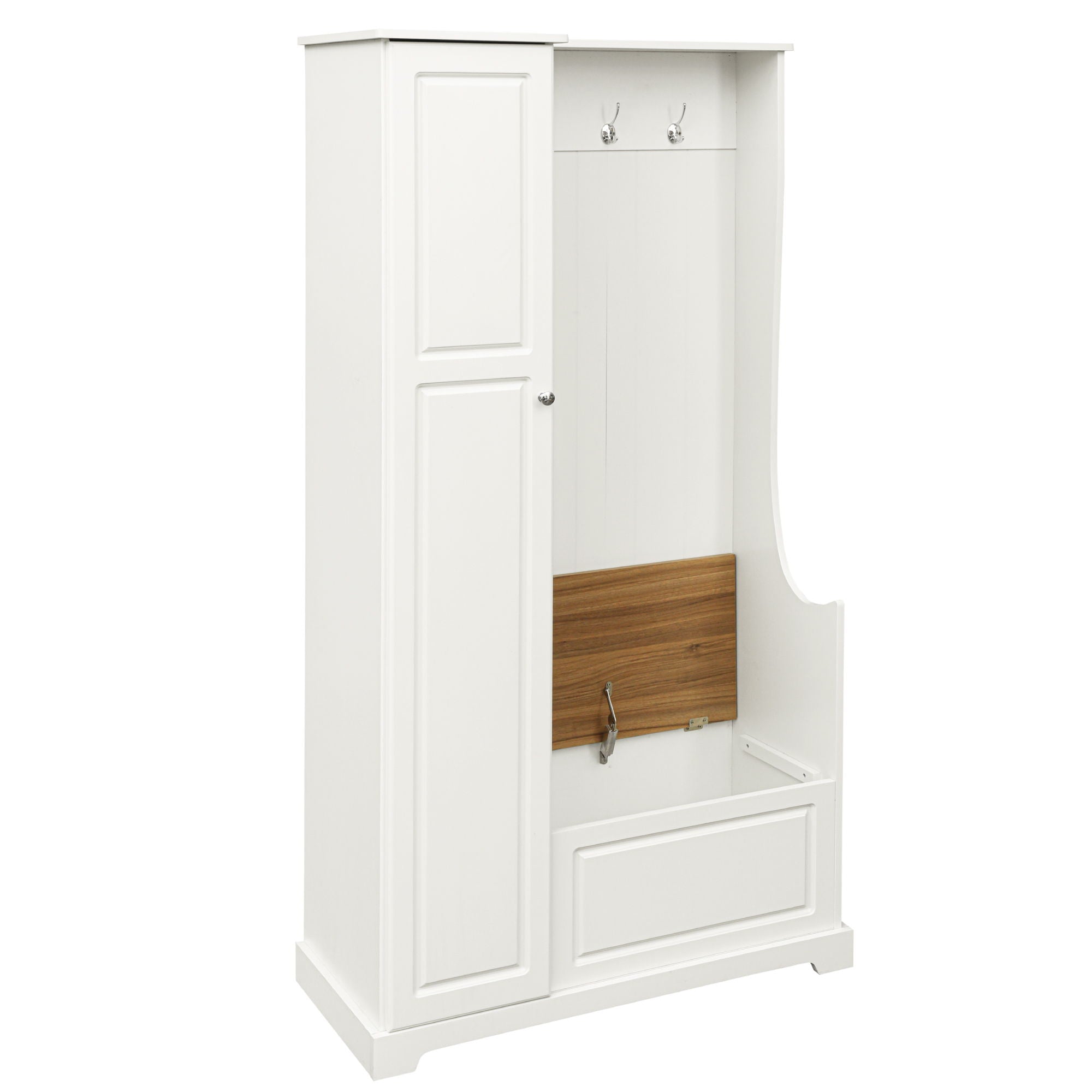 Hall Tree With Flip Up Bench