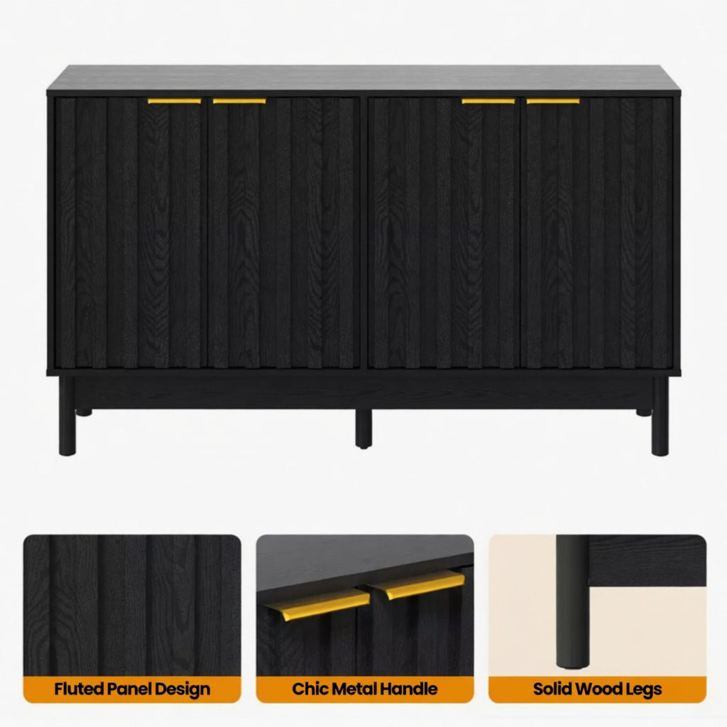 Buffet Cabinet With Adjustable Shelves