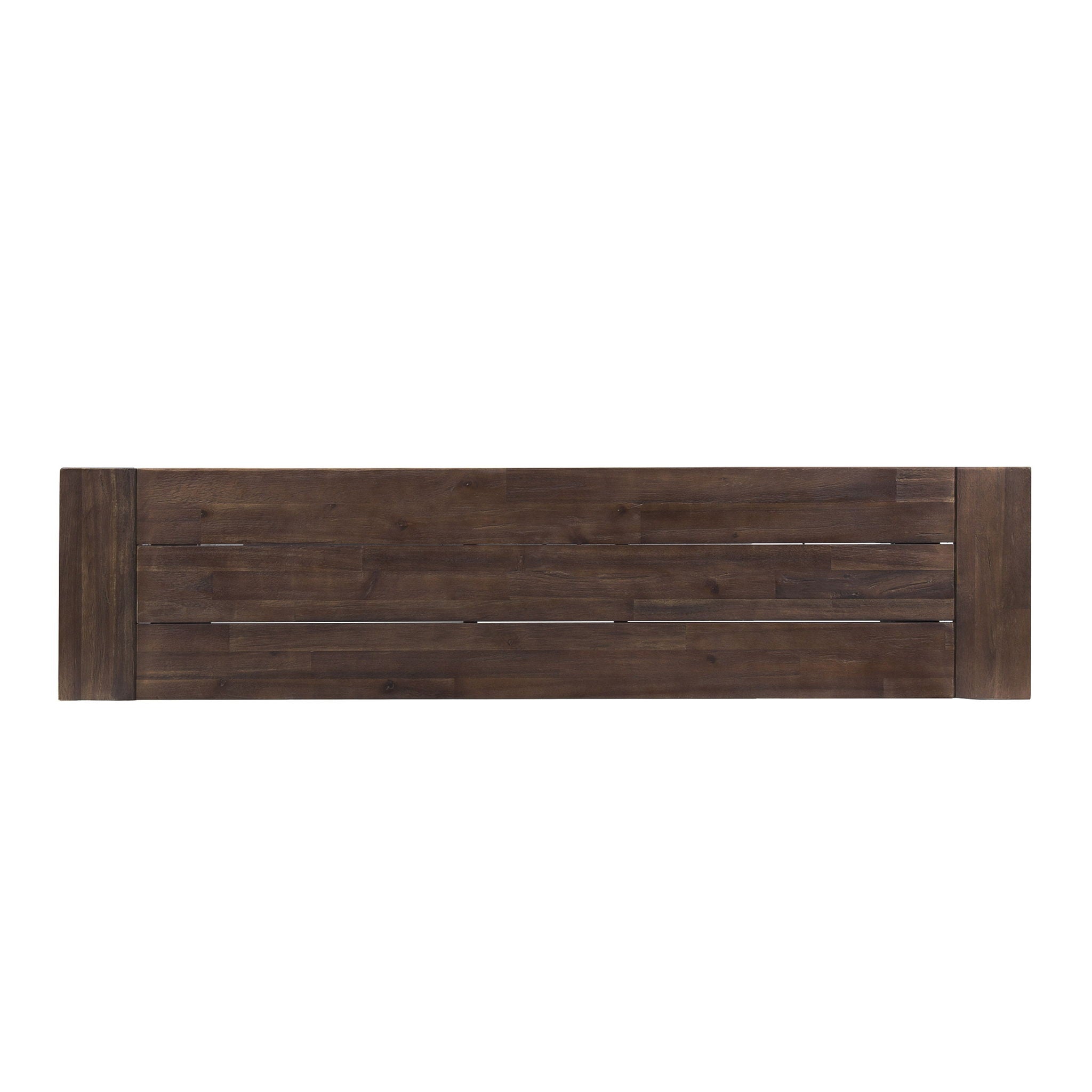Tranquilizer - Outdoor Acacia Wood Bench With Slat Panel Design