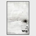 Silence II - 40" x 60" Painting Art by Buddy Whitlock - White