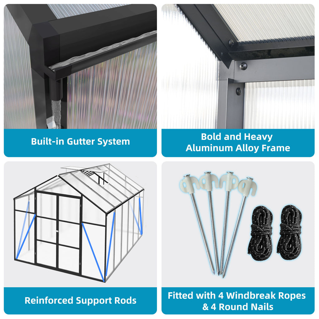 Gain Height Windproof house All Season Outdoor Garden Shelter
