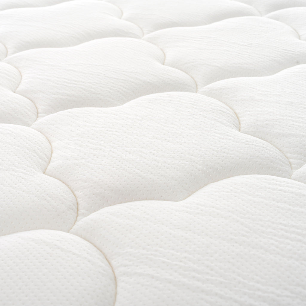 12" Hybrid Mattress With Pocket Coils And Memory Foam, Medium Firm