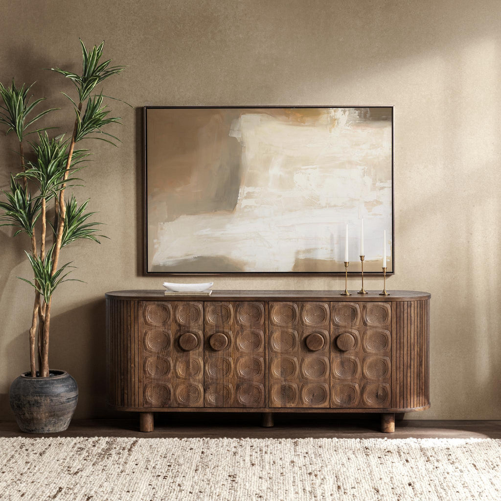 Lyle - 4 Dorr Cabinet - Artisan Brown