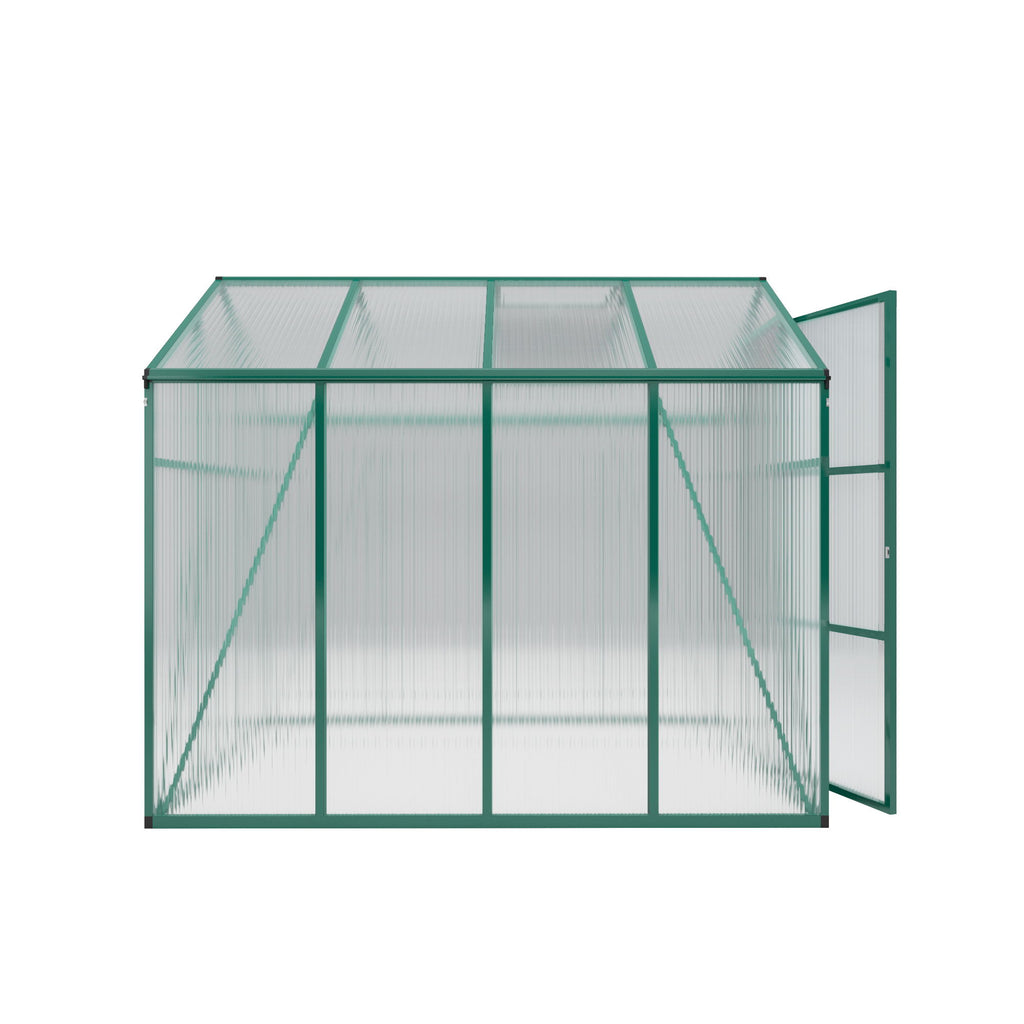 Polycarbonate Walk-In house, Raised Base For Outdoor In All Season