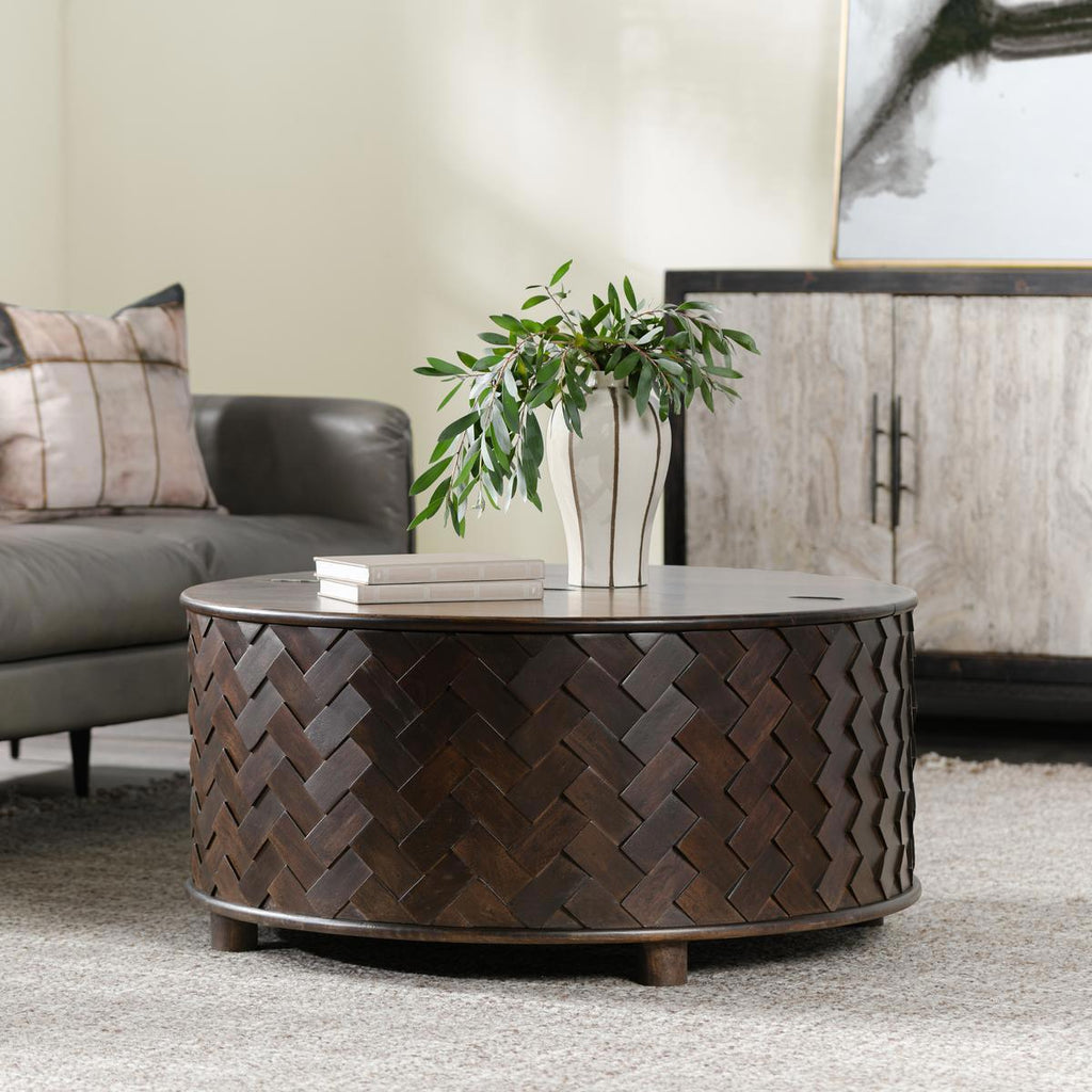 Shira - Mango Wood 24" Round Table