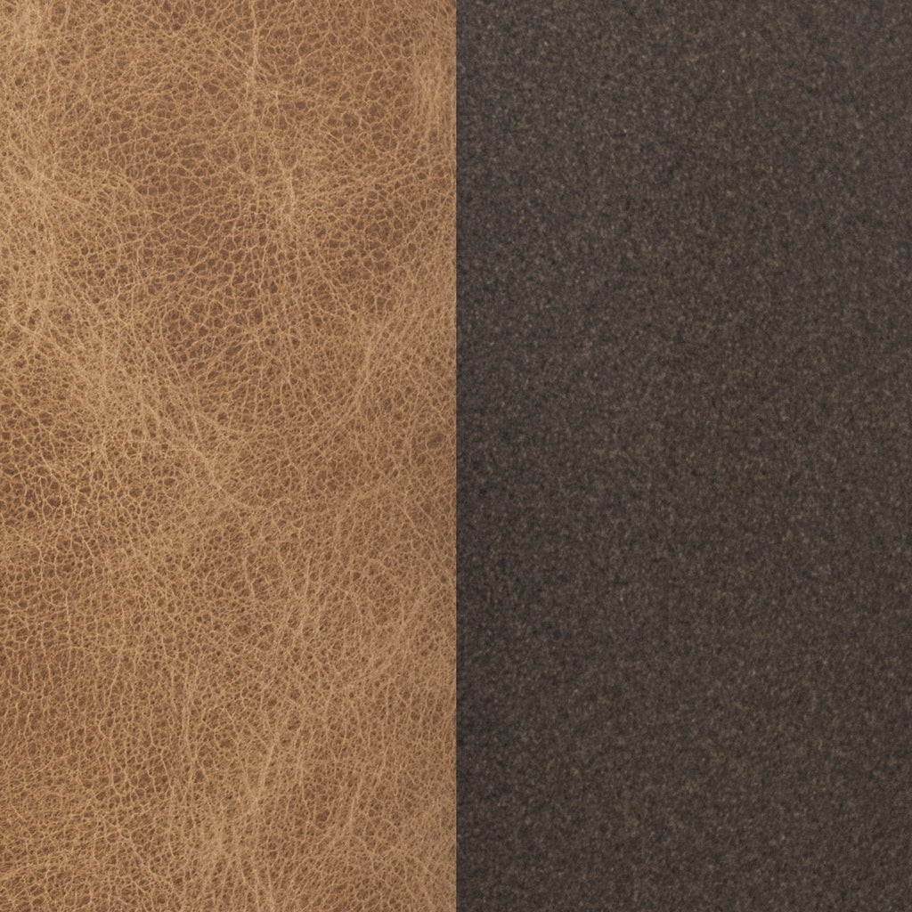 Clair - Leather Round Table
