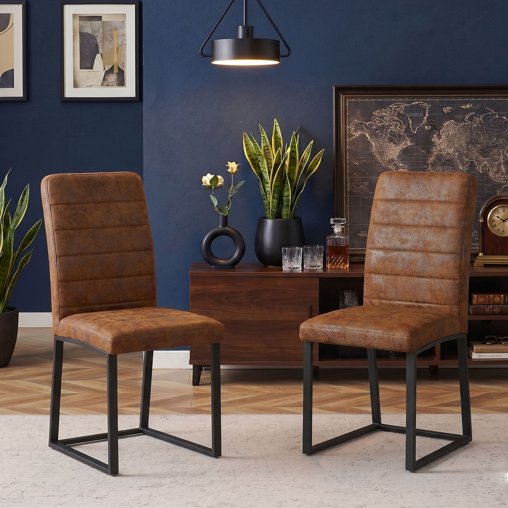 Oversized Square Design Dining Chairs For Home