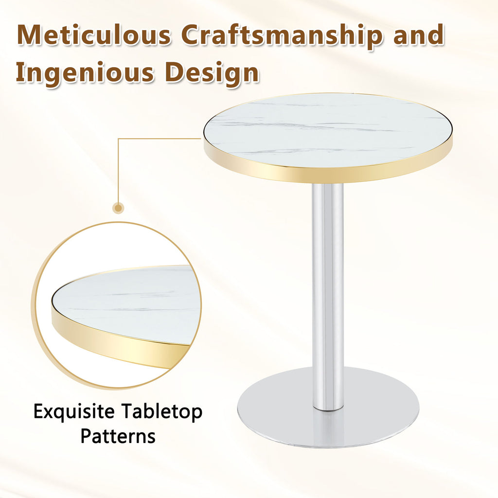Elegant Modern Round Bistro Table