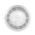 Noralie - 39" Wall Clock - Mirrored & Faux Diamonds
