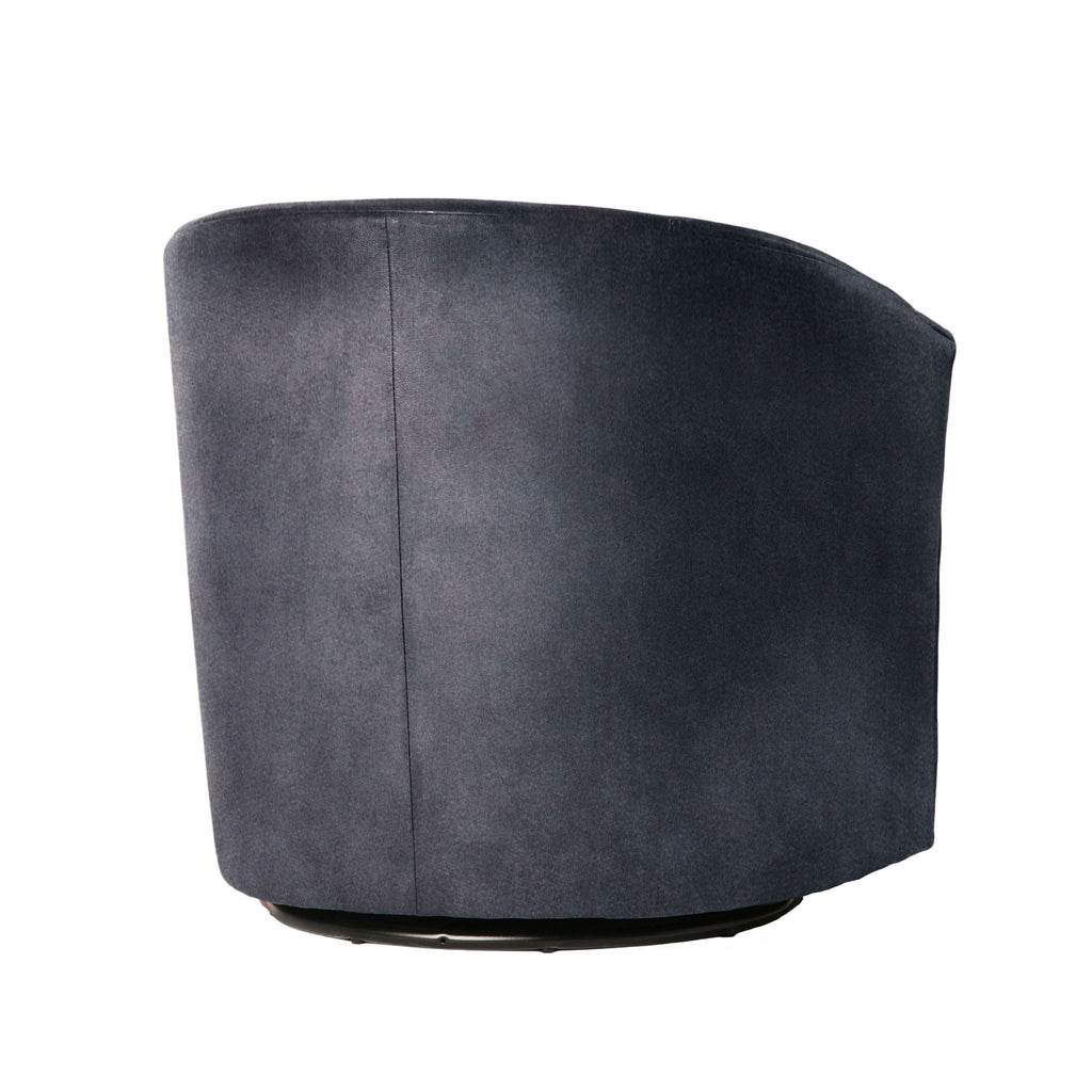 Eden - Swivel Chair With Upholstery And Hardwood Frame