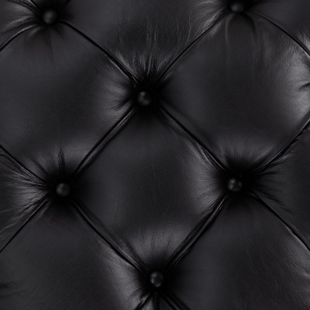 Briar - Square Ottoman - Midnight Raven