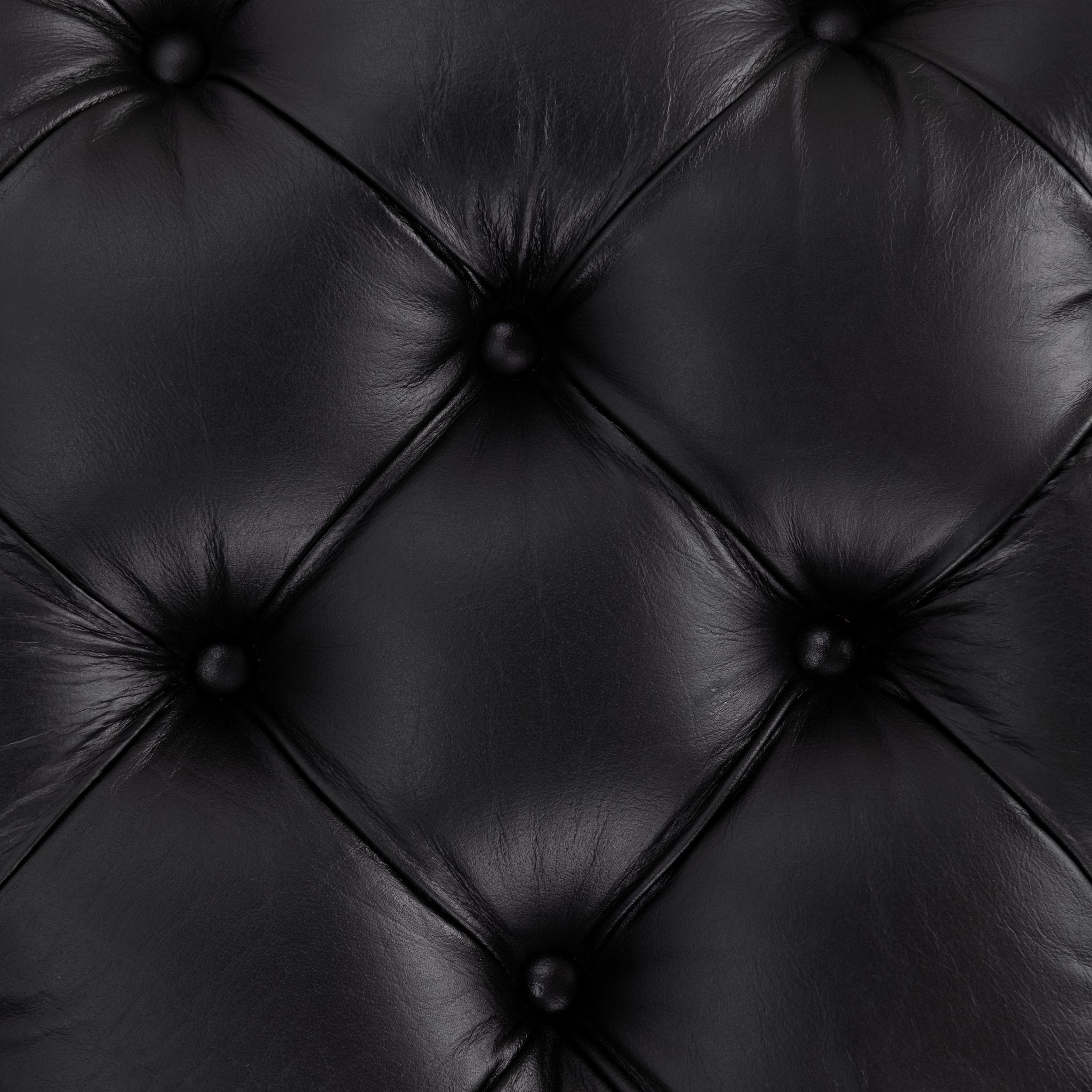 Briar - Square Ottoman - Midnight Raven
