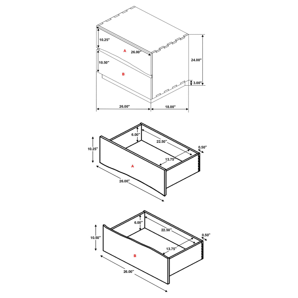 Beverly - Bedroom Set With Floating Base Design