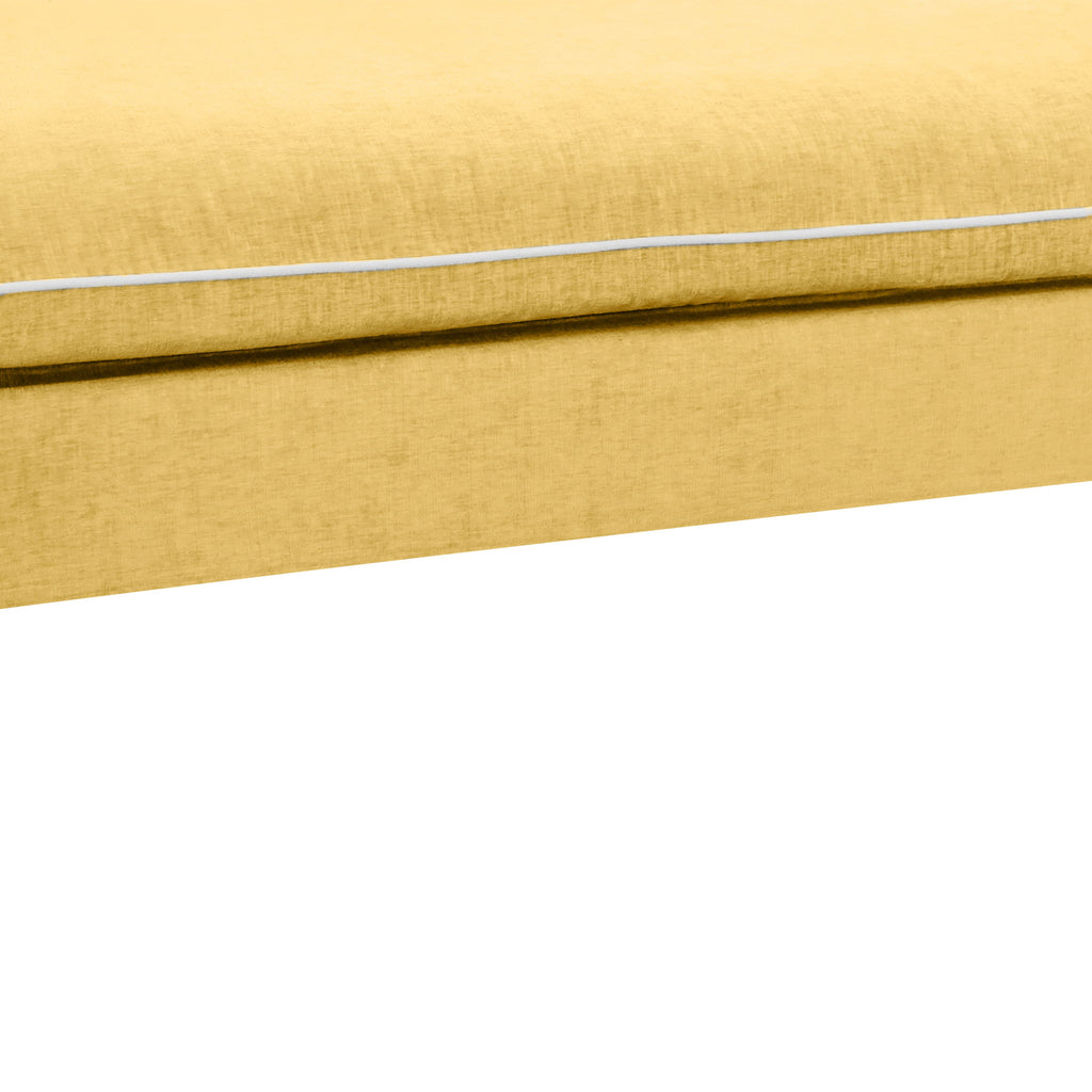 Modern Chaise Lounge Couch Sofa Bed With Pillows