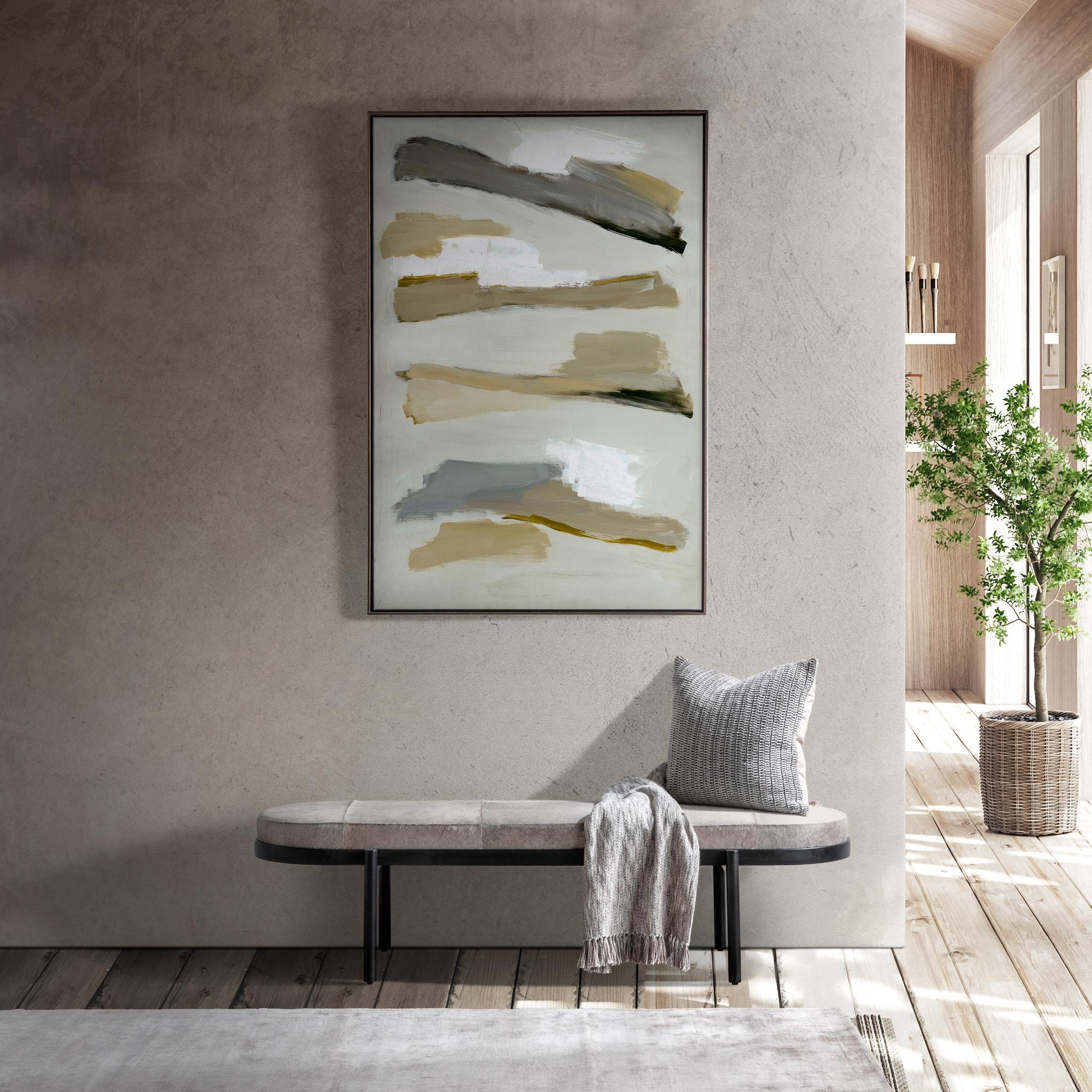 Evelyn - Accent Bench - Sparrow Gray