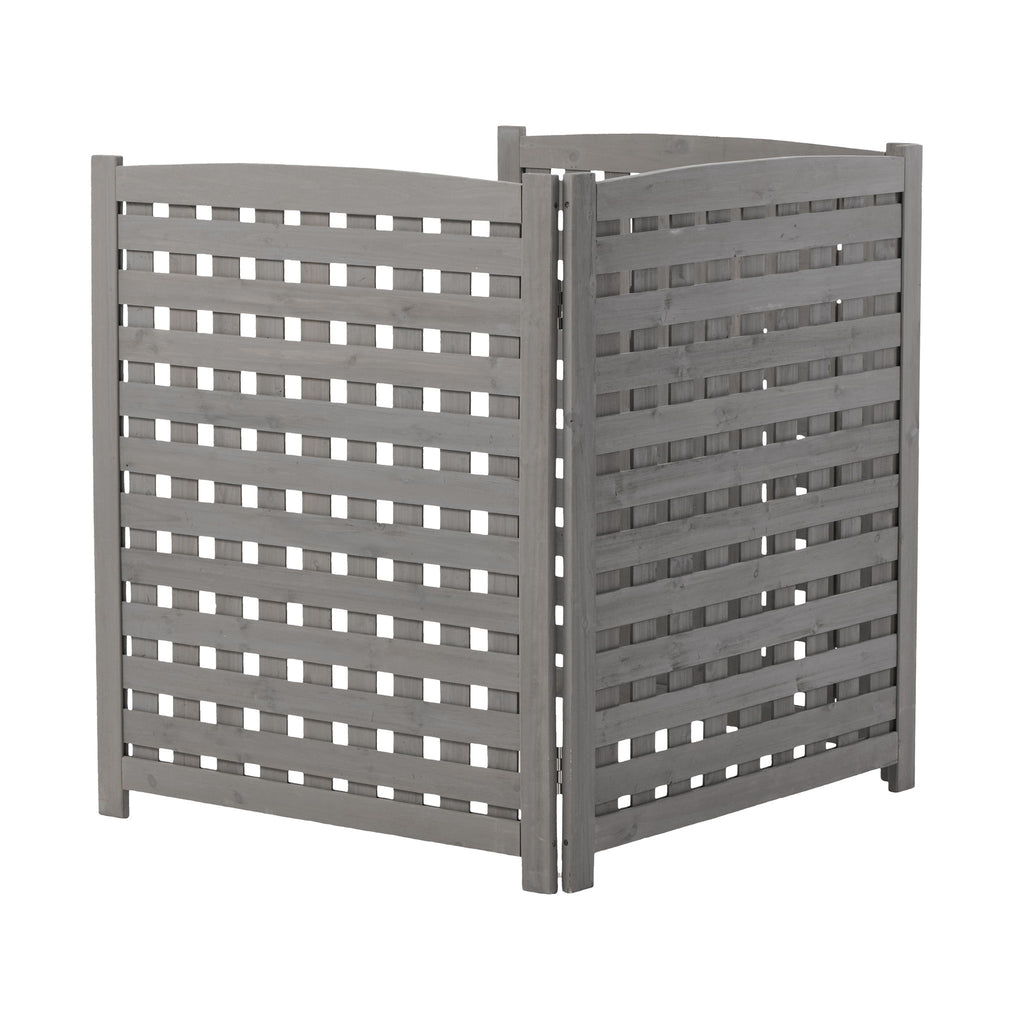 3 Panel Outdoor Air Conditioner Fence Screen