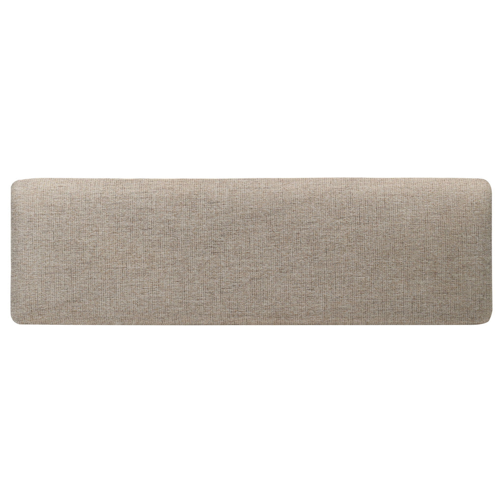Kavita - Upholstered Dining Bench - Charcoal