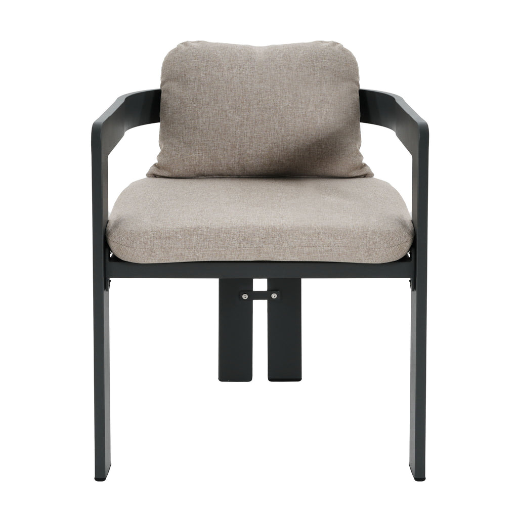 Pula - Patio Outdoor Aluminum Dining Chair (Set of 2)