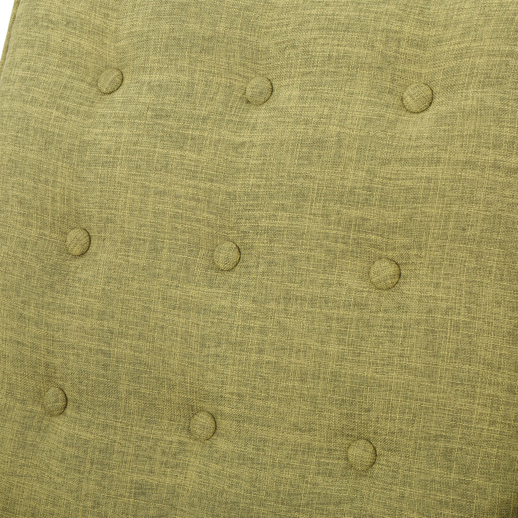 Mid-Century Modern Recliner With Button Tufted Waffle Stitch