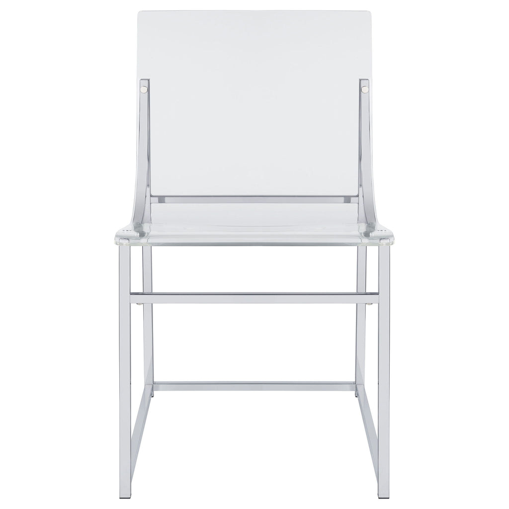 Hartsell - Dining Side Chair (Set of 2) - Chrome