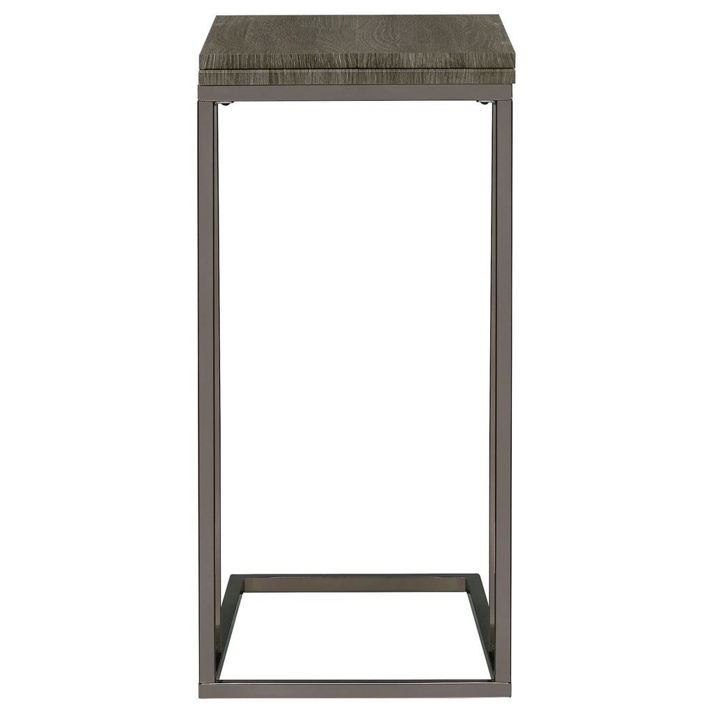 Mortimer - Snack Table With Expandable Top - Gray