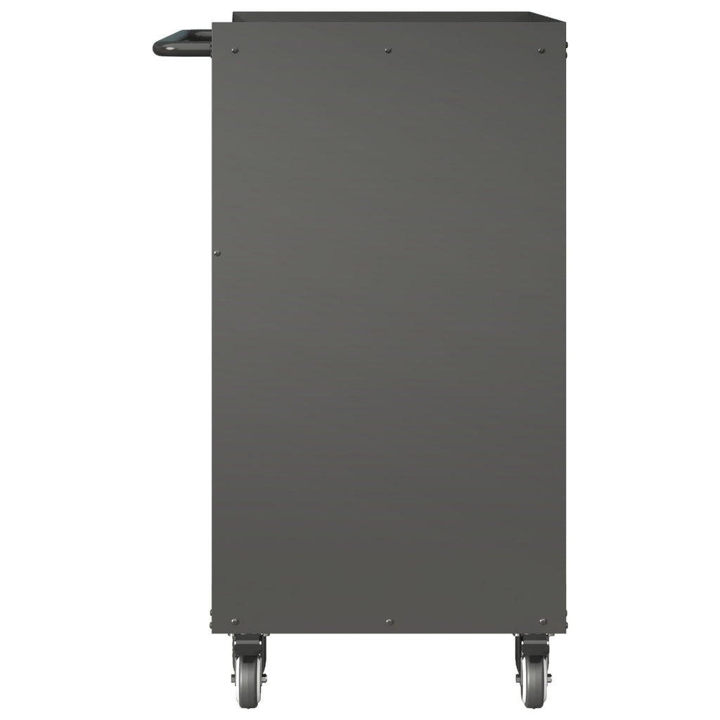 Heavy Duty Metal Storage Cabinet With Wheels 3 Drawer Tool Cabinet For Garage, Office, And Home Organizer Solutions