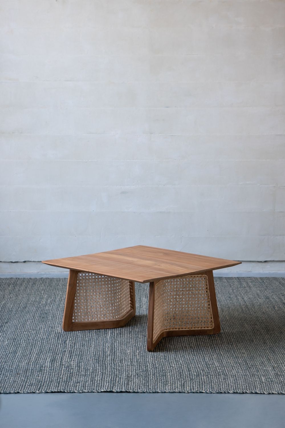 Teak Coffee Table - Natural Wood / Brown