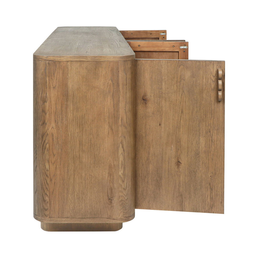 Tacoma - 4 Door Sideboard - Tawny Brown